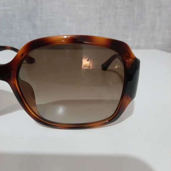 Salvatore Ferragamo Tortoise Shell Sunglasses - Picture 6 of 7